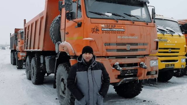 КАМАЗ самосвал 65222. Отзыв нашего покупателя из г. Москва 21.02.2023