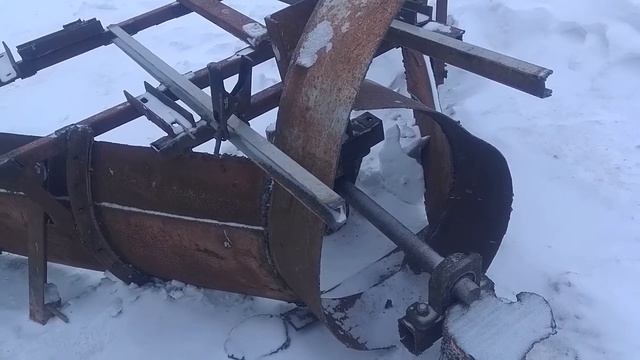 4 часть. Роторный снегоуборщик своими руками.