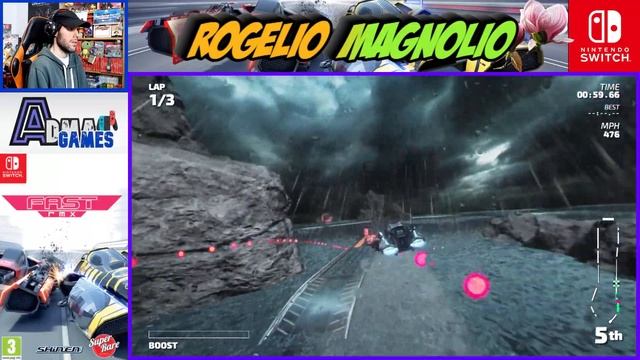 FAST RMX (Nintendo Switch) - Ep. 5: ARGON CUP CON ROGELIO MAGNOLIO | AdmaGames | Gameplay