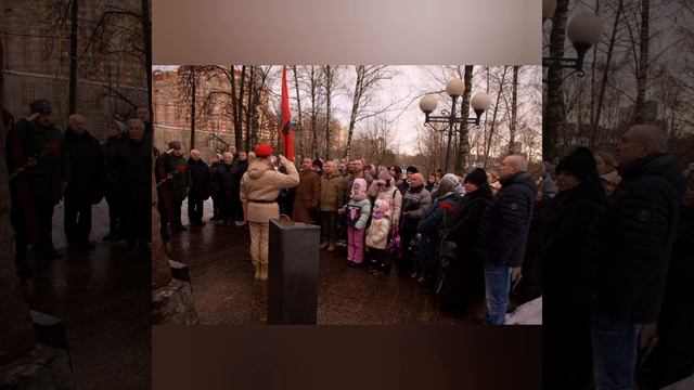 Оказали помощь и выдали продуктовые пайки семьям погибших.Провели митинг на Красной горке-21.12.24