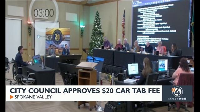 Drivers in Spokane Valley to pay $20 extra for tab renewal starting June 2024