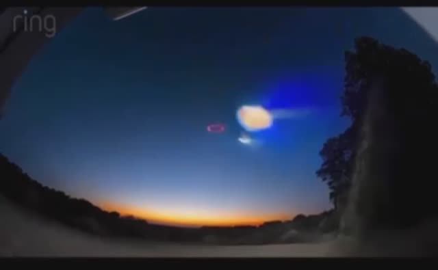 Съемка НЛО На Камеру Наблюдения в Нью-Джерси