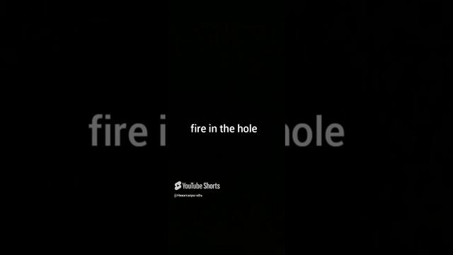 fire in the hole мем