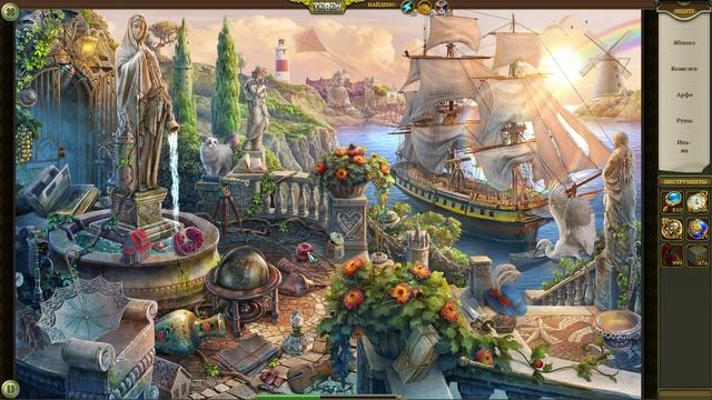 Hidden City Поиск скрытых предметов. Пристань (Слова). Прохождение от SAFа
