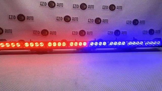 Стробоскоп под лобовое стекло 315-8Х, 87см (красно-синий) 10-30 вольт