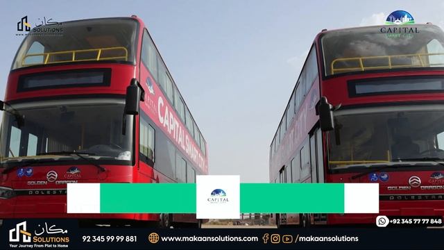 Capital Smart City Smart Metro Busses Smart Mobility | Latest Update | Makaan Solutions