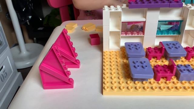 РАСПАКОВКА КОНСТРУКТОРА Hello Kitty ШКОЛА