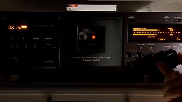 TEAC V-7000 запись на TDK D