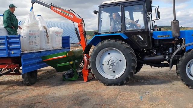 манипулятор на трактор 🚜