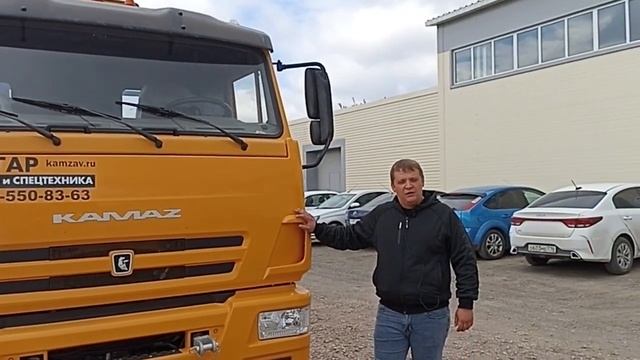 КАМАЗ тягач 65116 с бортовым п_п. Отзыв нашего покупателя из г. Краснодар 27.04.2023