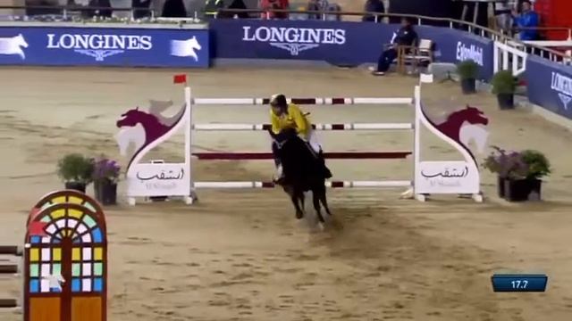 Carlson & Yuri Mansur jumpoff GCT Doha