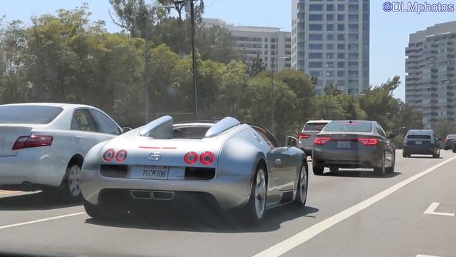 ARNOLD SCHWARZENEGGER's Bugatti Veyron Vitesse on the Road in Beverly Hills!