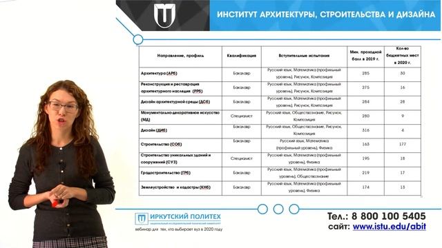 Вебинар для тех, кто выбирает вуз в 2020