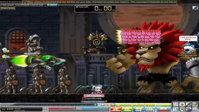 BoredMS V111-Xenon Class+Boss rush party quest(solo)