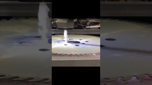 Расточка дисковой пилы на DK7745