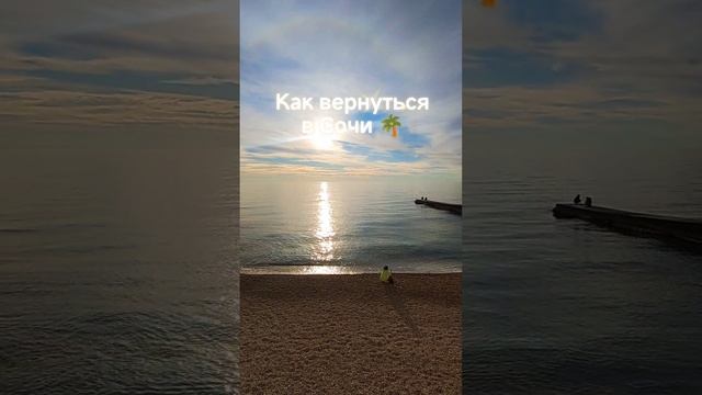 Как вернуться в Сочи 🌴