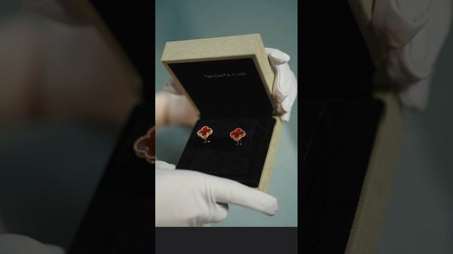 Серьги Vintage Alhambra