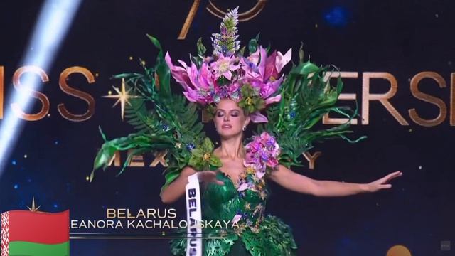 ❤️ Belarus Swimsuet Evening Gown National Costume Miss Universe 2024 (73) Элеонора Качаловская