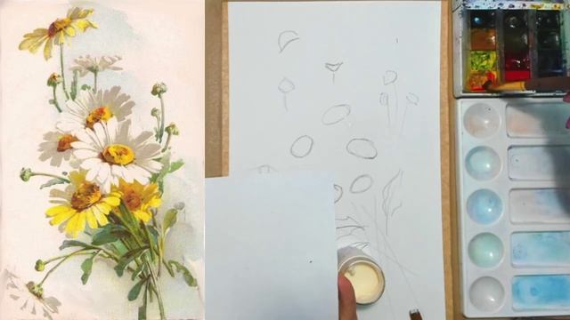 Цветочная акварель - Коневец (2023)