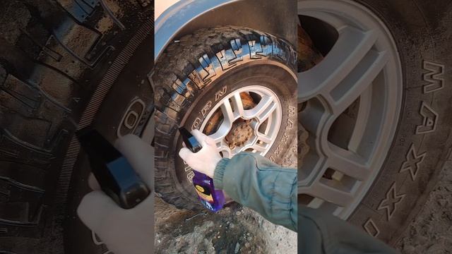 Как быстро сделать шины автомобиля как новыми