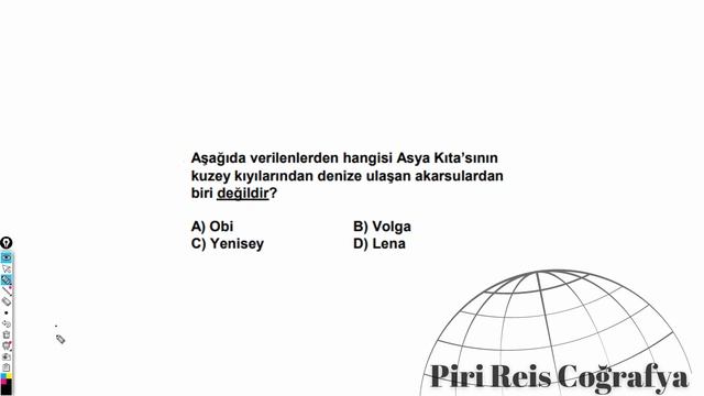 Coğrafya ÖABT Soru Çözümü | 12 (2006 AÖL Sınav Soruları - MEB)
