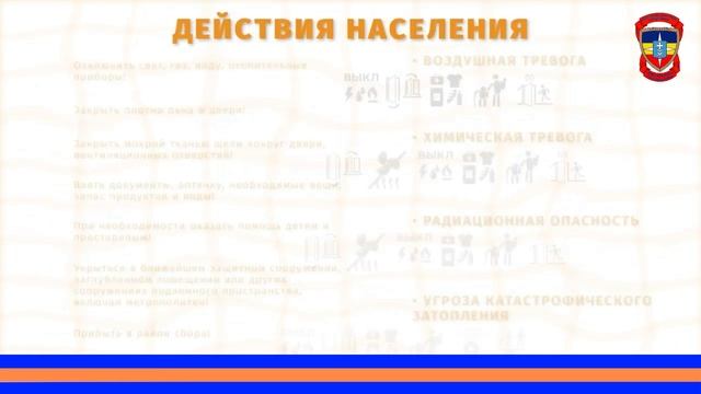 Действия населения по сигналу «Внимание. Всем!»