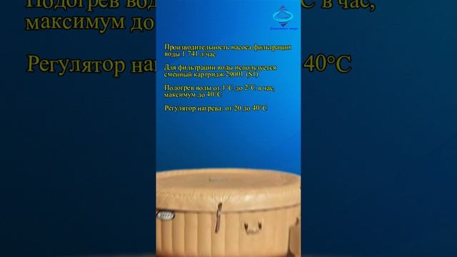 Надувная джакузи INTEX PureSpa Bubble Therapy ; артикул 28428 #intex #бассейн #джакузи