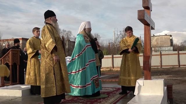 2024 10 29 В честь нижегородского мученика: приступили к строительству еще одного храма.