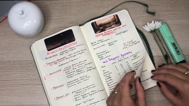 Разберись со своим временем! Развороты ежедневника на ноябрь.