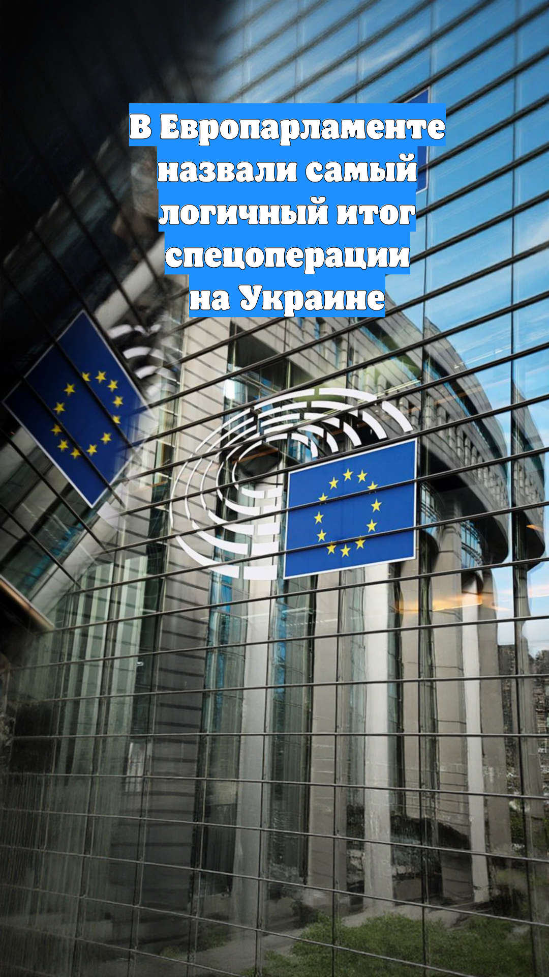 В Европарламенте назвали самый логичный итог спецоперации на Украине