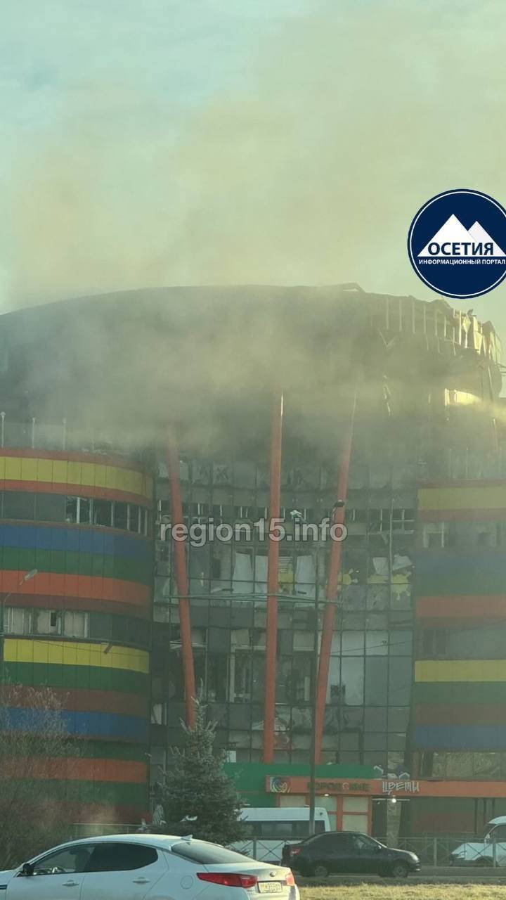 Взрыв в ТЦ «Алания Молл» во Владикавказе.