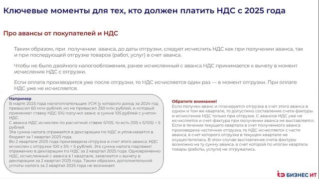 Вебинар «К каким изменениям готовиться бухгалтеру в 2025 году: НДС при УСН»
