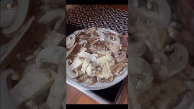 Грибной сливочный соус с горчицей и картофелем. Кулинарное Вдохновение