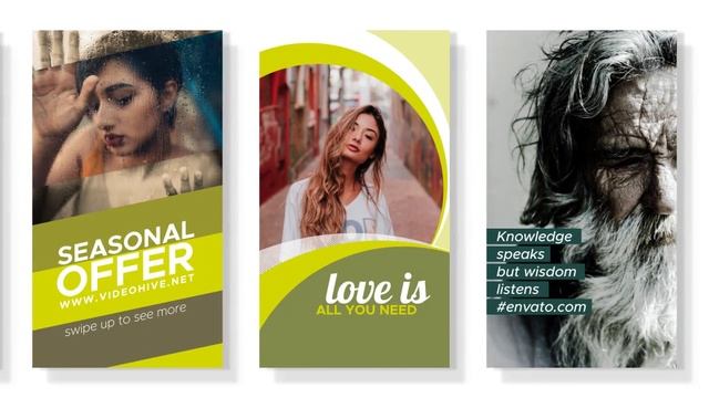 8.4 ИНСТАГРАММ. Набор свежих Stories в Fashion стиле