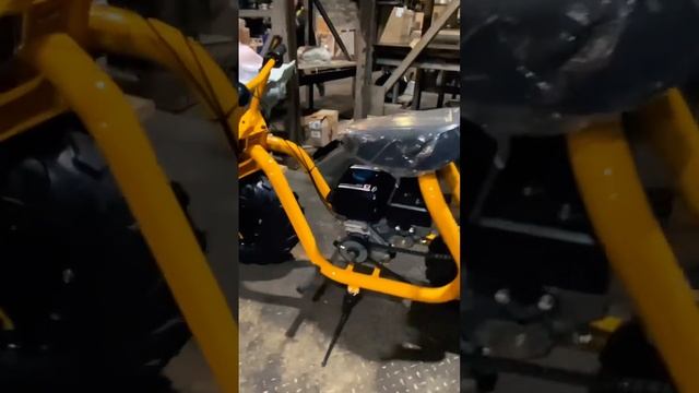Мини-байк. B’R-Bike.  yellow man  Отправка в Казань
