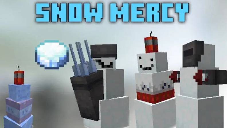 НОВЫЙ МОД НА СНЕЖНЫЙ ЛЕГИОН ИЗ TERRARIA В MINECRAFT! ОБЗОР МОДА ГАЙД НА МАЙНКРАФТ 1.16 SNOW MERCY