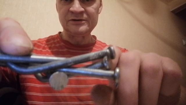 Трезубец из гвоздей 200. 6