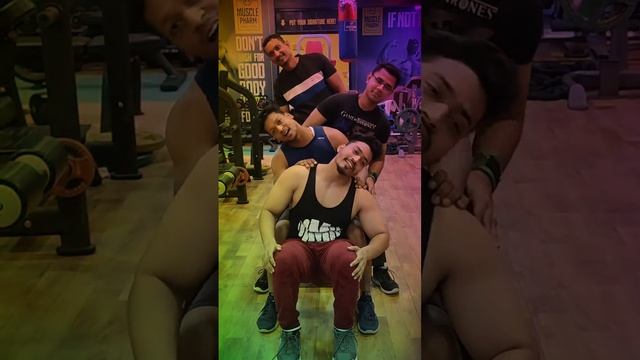 Gym buddies fun