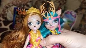 Королева Давиана и Грасси (Queen Daviana E Grassy Royal Enchantimals), и перепись моих енчантималс