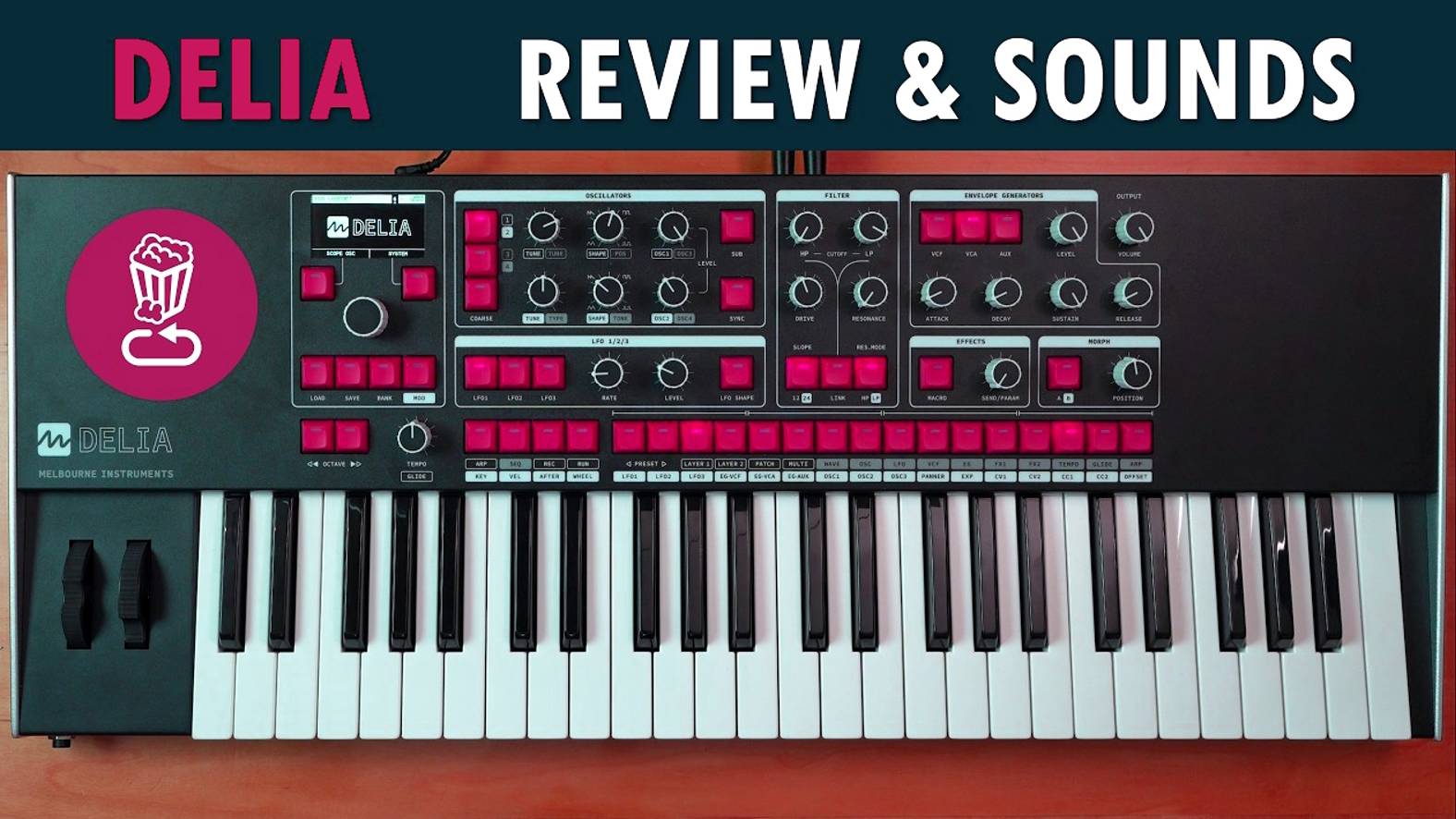 Melbourne Instruments Delia: Review & Sounds