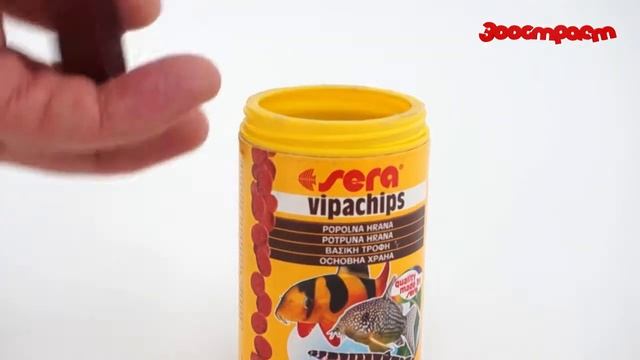 SERA VipaChips храна за всички риби хранещи се с алги