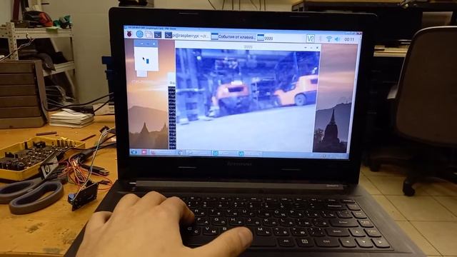 Дрон с управлением на распберри 2
