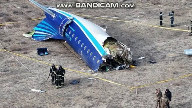 38 человек погибли при крушении самолета в Казахстане