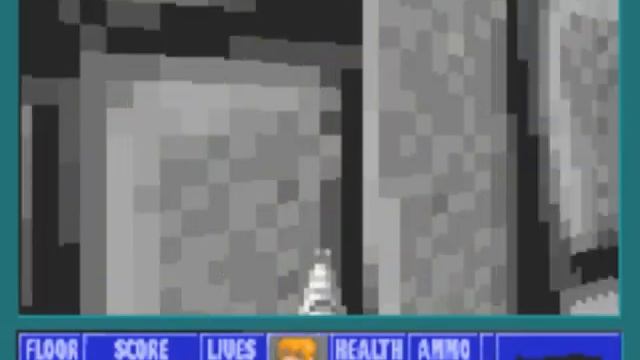 Wolfenstein 3D - Gameboy Advance Gameplay - Floor 1