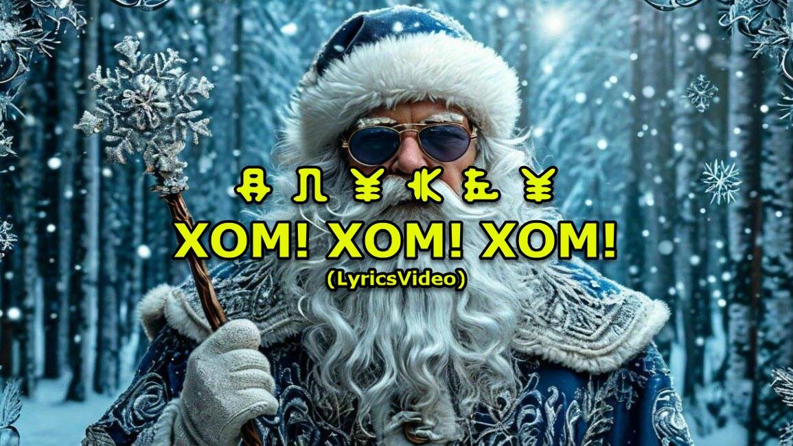 ХОМ!ХОМ!ХОМ!/Новогодняя песня/lyricsvideo