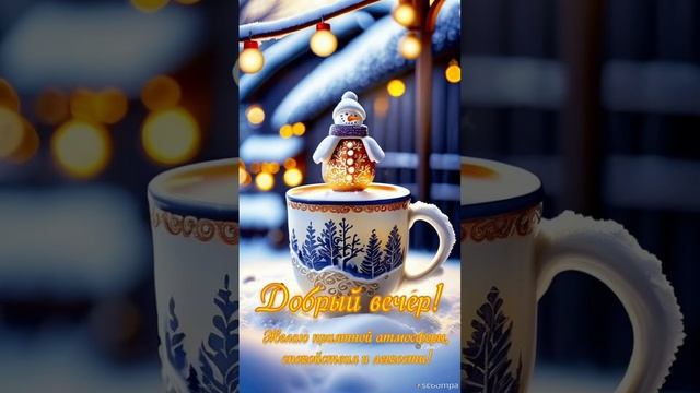 Добрый вечер💜 Желаю приятной атмосферы,спокойствия и легкости💙
