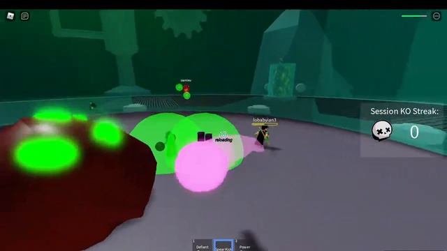 Fighting with Jinx | Teen Titans Battlegrounds: Roblox