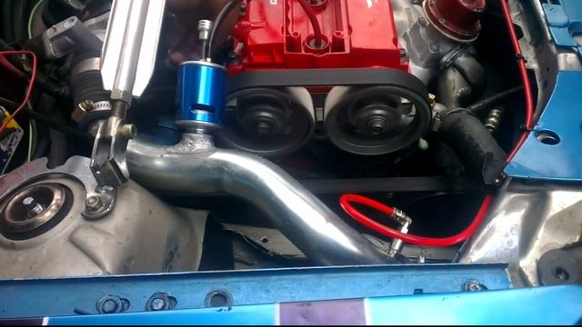 Acelerando 16 válvulas turbo metanol