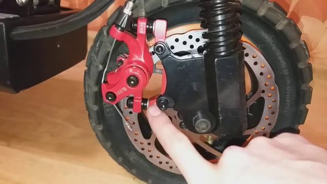 Бюджетная доработка тормозной системы на электросамокат Kugoo m4 pro