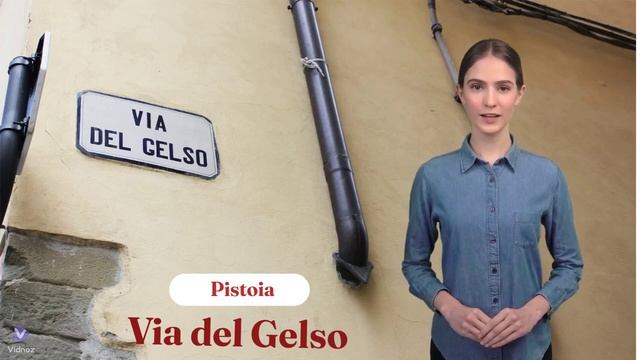 Via del Gelso a Pistoia